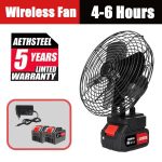 Cordless Electric Rechargeable Fan - Image 6